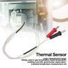 -50~400℃ Dual Head Thermocouple Sensor, Multimeter Temperature Sensor Cable with