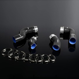 G-PLUS Silicone Intercooler Inlet Hose Compatible With VW Golf IV MK4 BORA 1.8T 1996-2005 Compatible With VW GOLF GTI MK5 MKV FSI 2.0T Turbo