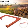 Log Cant Hook for Lifting Large Logs Heavy Duty Steel
