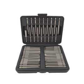 Bit Set Security Screws XXL Long Bit Box 50 Pieces Bits Torx Hexagonal Multi-Tooth