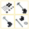 Truck Tool Box Mounting Kit Aluminum Alloy J Hooks Pickup