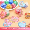 24 Pack Valentines Day Gifts for Kids, Fidget Stress Balls