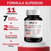 OBY Enzimas Digestivas Avanzadas: 7 Enzimas + 20 Billones Probióticos