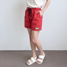 Unisex Beach Shorts Malibu Patch Women's Beach Shorts SD-230535W Orange/2 size