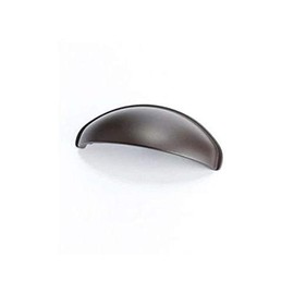 Berenson Light Advantage 1 64mm Center to Center Cup Cabinet Pull, Oil Rubbed Bronze Light