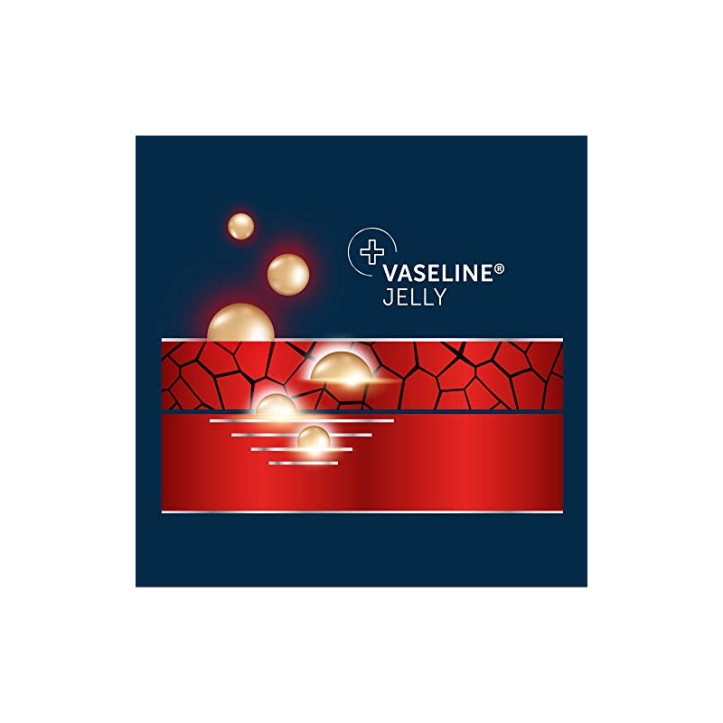 Vaseline Loción corporal y facial extra fuerte para hombres, 10