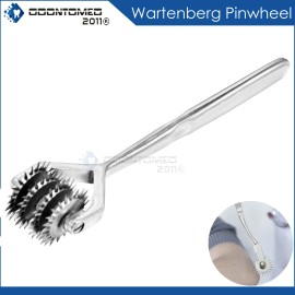 ODM Wartenberg Sensory Diagnostic neurological pinwheel 4 head steel pin wheel