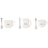 Mud Pie Home Kitchen Circa Coffee Break Coffee Mug Spoon