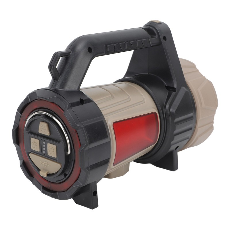 Spotlight Rechargeable Handheld Lamp Strong Light Searchlight 3500lm Flashlight for