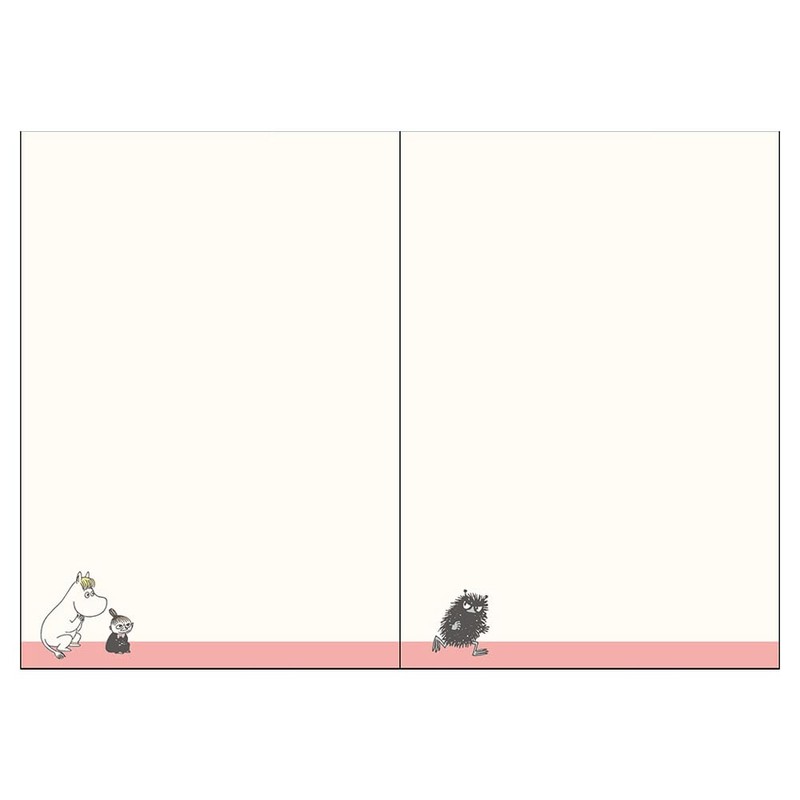 Sunstar Stationery Moomin 2024 Monthly Notebook, B6, Little My S2956896