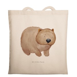 Mr. & Mrs. Panda Wombat Tote Bag, Gift, Animal Motifs, Bag Bag, Australia, Funny Sayings, Animals, Shopping Bag, Good Mood, Fabric Bag, Motivation, Beach Bag, Shoulder Bag, White, Hand Drawn