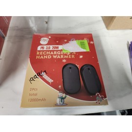 Goedli HOT! Hand Warmers 2 Pack, 12000mAh Rechargeable Hand Warmer, Long time hot