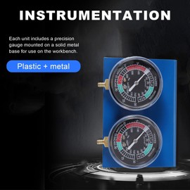 2Pcs Motorcycle Carburetor Synchronizer Vacuum Gauges Tool Vacuum Gauge Balancer for //