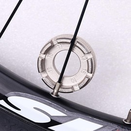 6 pcs Spoke Tool Spoke Wrench Cycling Pocket Tools Rim Correct Kit Wheel Repair Random Carved Word