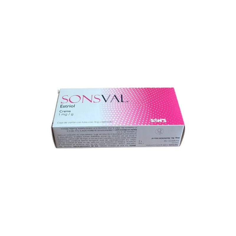 Sonsval Estriol Crema 1m/g Tubo Con 15g Y Aplicador