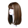 OneHorse Wig, Semi-Long, Long Curl, Fluffy, Natural, Small Face, Medical