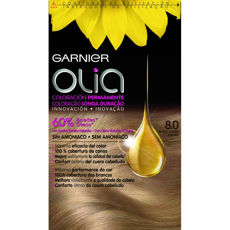 Garnier Olia Coloración Permanente Sin Amoniaco Para Un Olor Agradable