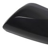 Side Mirror Cover Cap Black UV Resistant Rearview Mirror Cover