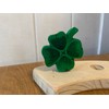 Motif plug, clover, birthday stake, decorative accessory for birthday train,