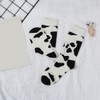 SOIMISS 2 Pairs Cotton Cow Socks Novelty Girls Print Long