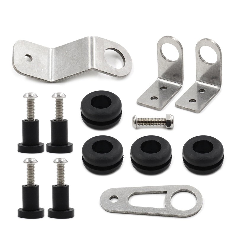 Bolt-on Radiator Bracket Kit For Honda Civic EG/EK 92-00 Integra