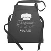 Geschenk mit Namen personalisiert by Shirtracer - Apron - Pizza