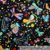 Springs Creative BonEful Fabric FQ Cotton Quilt Rainbow Princess Belle