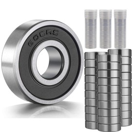 JClorix 608RS Ball Bearings 30 Pack ABEC-9 Sealed Waterproof 8x22x7 mm, High-Speed Skateboard Bearings for Electric Scooters, Inline Skates, Longboards | Low-Friction & Rustproof (608RS)