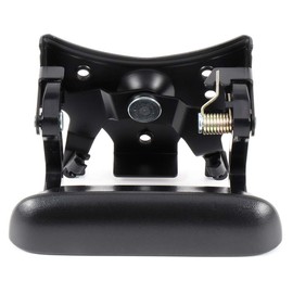 SCITOO Tailgate Handle Latch and Bezel Trim with Rod Clips fit for Chevy Silverado for GMC Sierra 1500 2500 3500 1999-2007,Textured Black OE# 15228541,15997911,15228540,15228539