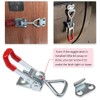 Gasea 6 Packs Adjustable Toggle Clamps, 100KG/ 220lbs Holding Capactity