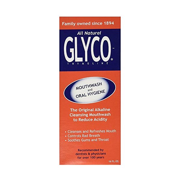 Glyco-Thymoline Liquid 16 oz (Pack of 2)