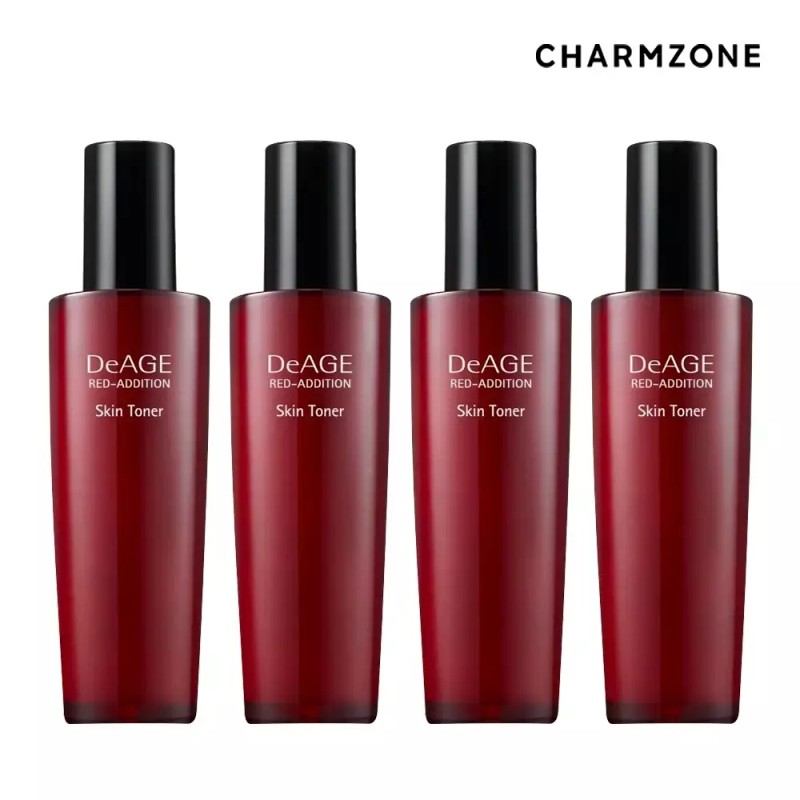 Chamzone 참존 디에이지 레드에디션 스킨토너 120ml 4개 Dr. Jart+ Dermaclar