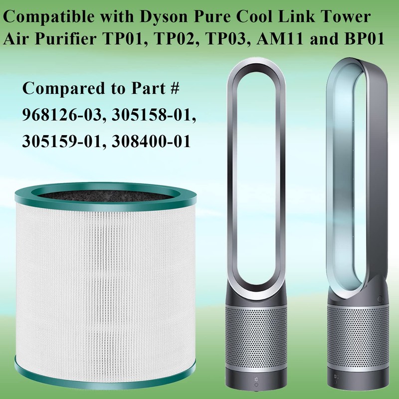 HEPA Filter Replacement for Dyson Pure Cool Link Tower Purifier