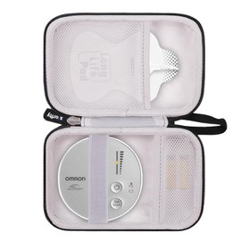 worfty Travel Case for OMRON Pocket Pain Pro TENS Unit Muscle Stimulator, Storage Bag Compatible with OMRON PM400 Muscle Stimulator (Case Only)
