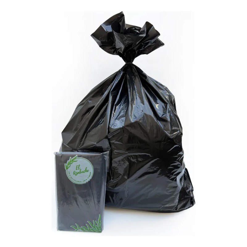 8 Bolsas Para Basura Jumbo El Azabache (1 Kg Aprox)