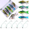 Swim Baits for Bass Fishing - 3D Trout Bait with