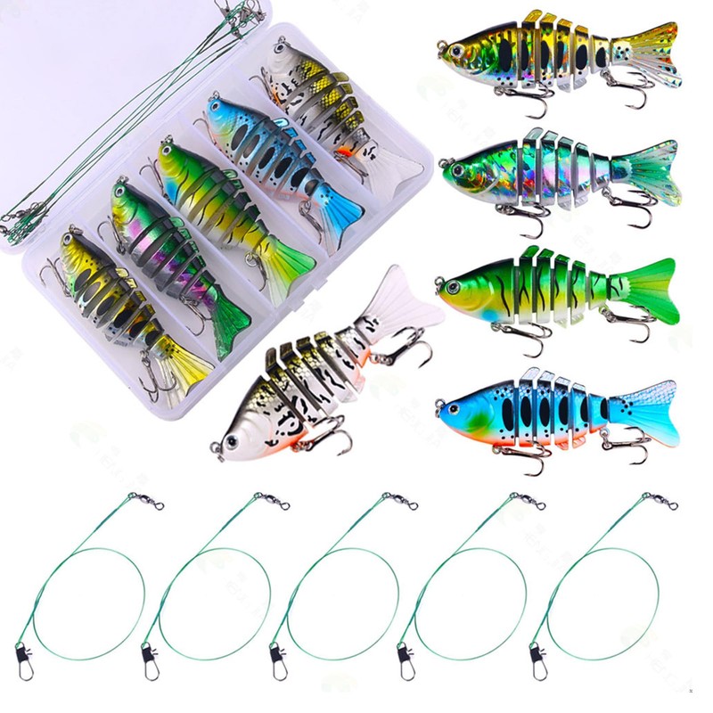 Swim Baits for Bass Fishing - 3D Trout Bait with