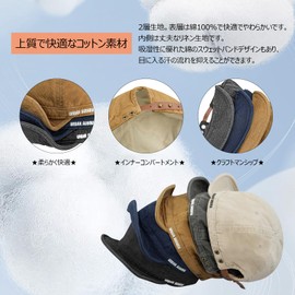 Croogo Men's Umpire Cap, Short Brim, Soft, Breathable, Solid, Simple, Work Hat, Skateboarding, Running, Golf, Outdoor Activities, G-DY06-grey