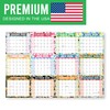Hadley Designs Yearly Wall Calendar 2026 Large - 12 Month