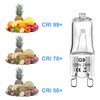 WeshLMPO G9 Bulb 25W G9 Halogen Light Bulbs 2 Pin