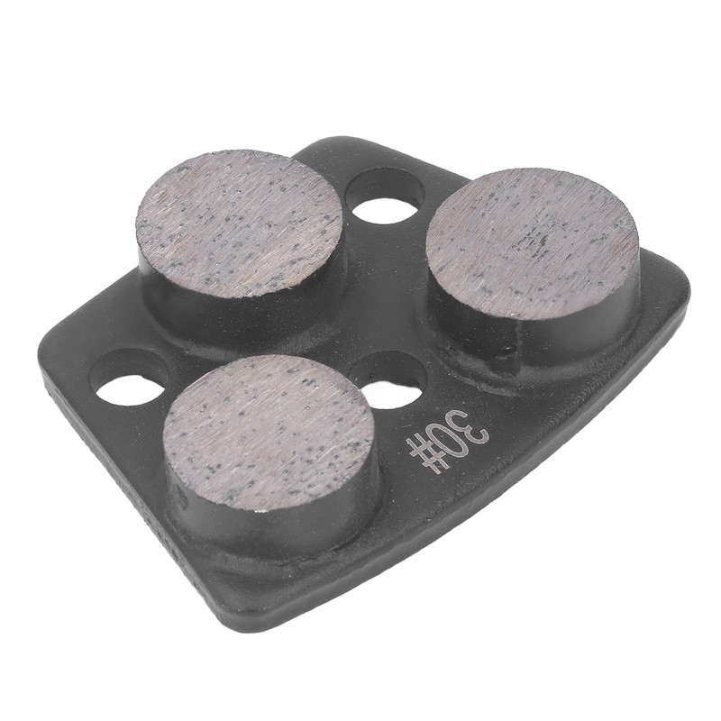 3Pcs Diamond Grinding Shoes Trapezoid Concrete Floor Cutting 3 Cylinder