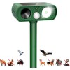 Upgraded Animal Deterrent Devices Outdoor, Solar Animal Repeller with Motion