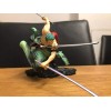 Pmarket Figura Colección Zoro Roronoa De One Piece En Pedestal