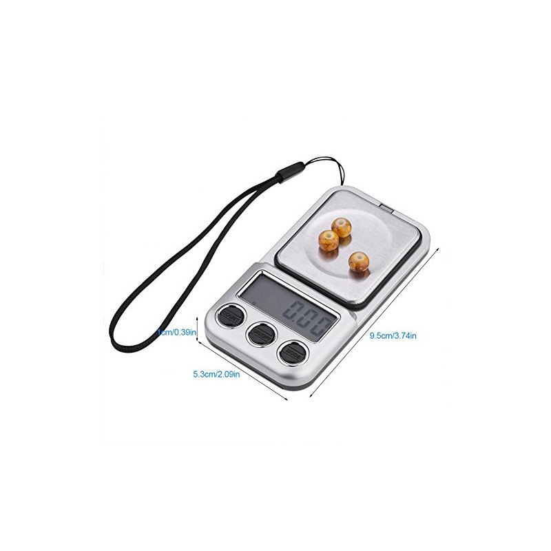 Báscula de cocina LCD Digital Báscula de Bolsillo Portátil Mini