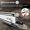 REGUDA Heavy Duty Locking Drawer Slides Full Extension Runners with