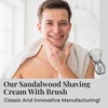 American Shaving Co. Sandalwood Shaving Cream For Men With Shaving