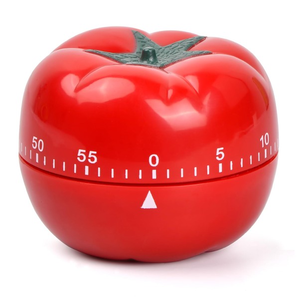 Mechanical Kitchen Timer, Tomato Timer, Kitchen Timer 60 Minute Timing