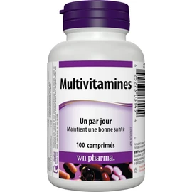 Webber Naturals Pharma Multivitamin, Tablet, 100 Count
