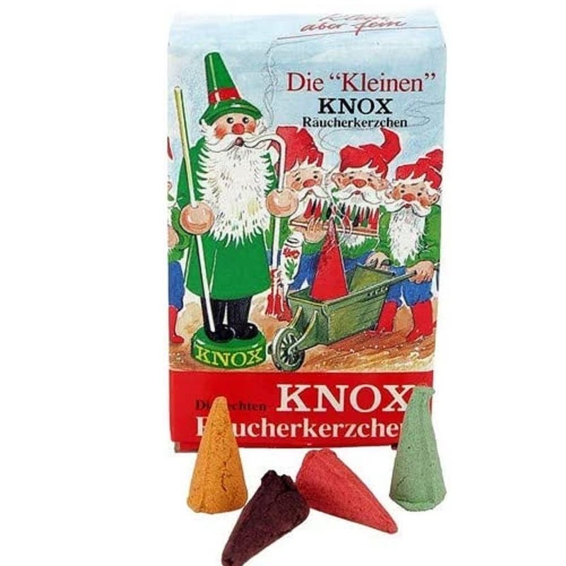 Knox Mini German Incense Cones Variety Pack Made Germany for