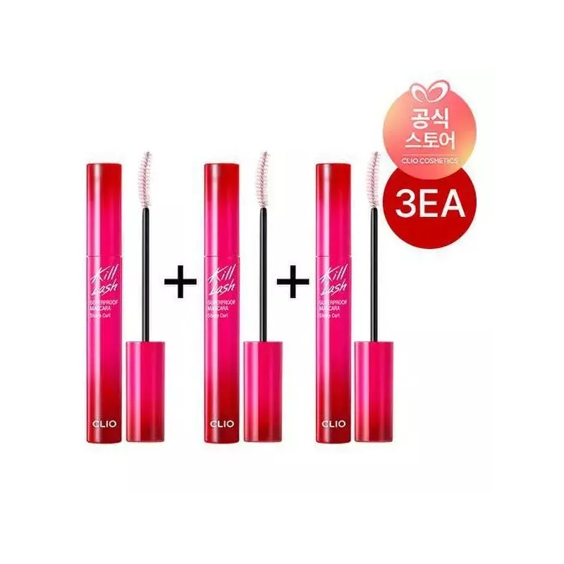 Clio [클리오] 수퍼프루프 마스카라 3개 [20 탱글가닥] [Clio] Superproof Mascara